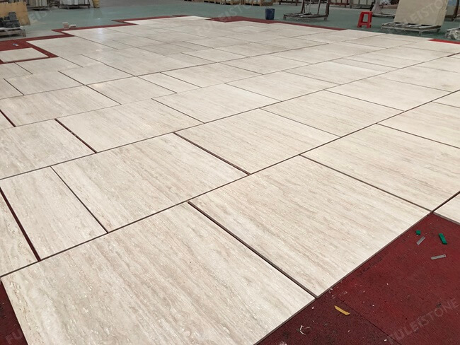 White Travertine Tiles For Walls & Floors — product view 10