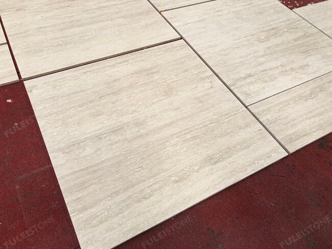 White Travertine Tiles For Walls & Floors — product view 12