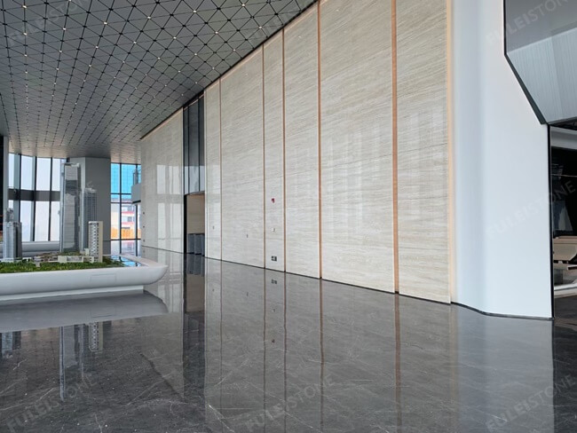 White Travertine Tiles For Walls & Floors — product view 2
