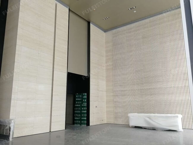 White Travertine Tiles For Walls & Floors — product view 3