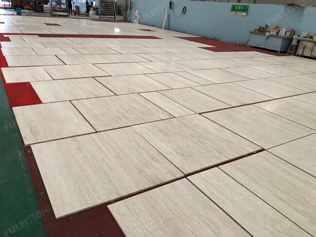 White Travertine Tiles For Walls & Floors — product view 8