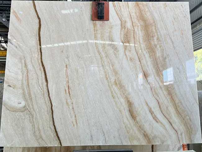 White Vein Onyx Slab — product view 7