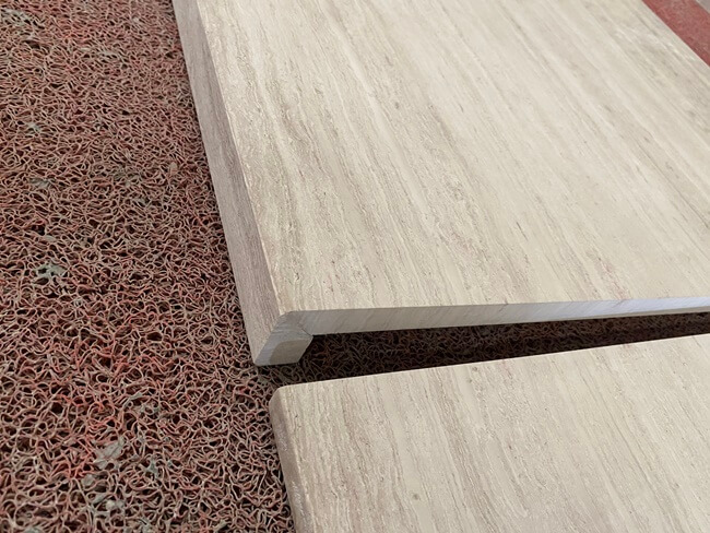 White Wood Marble Countertop & Vanity Top — product view 5