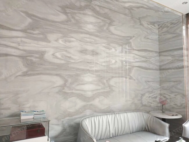 Wholesale Cloudy Misty Marble Slabs — product view 2