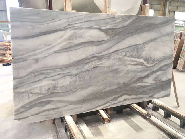 Wholesale Cloudy Misty Marble Slabs — product view 3