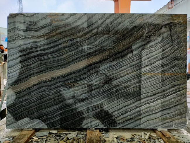Zebra Black Marble Slabs — product view 6